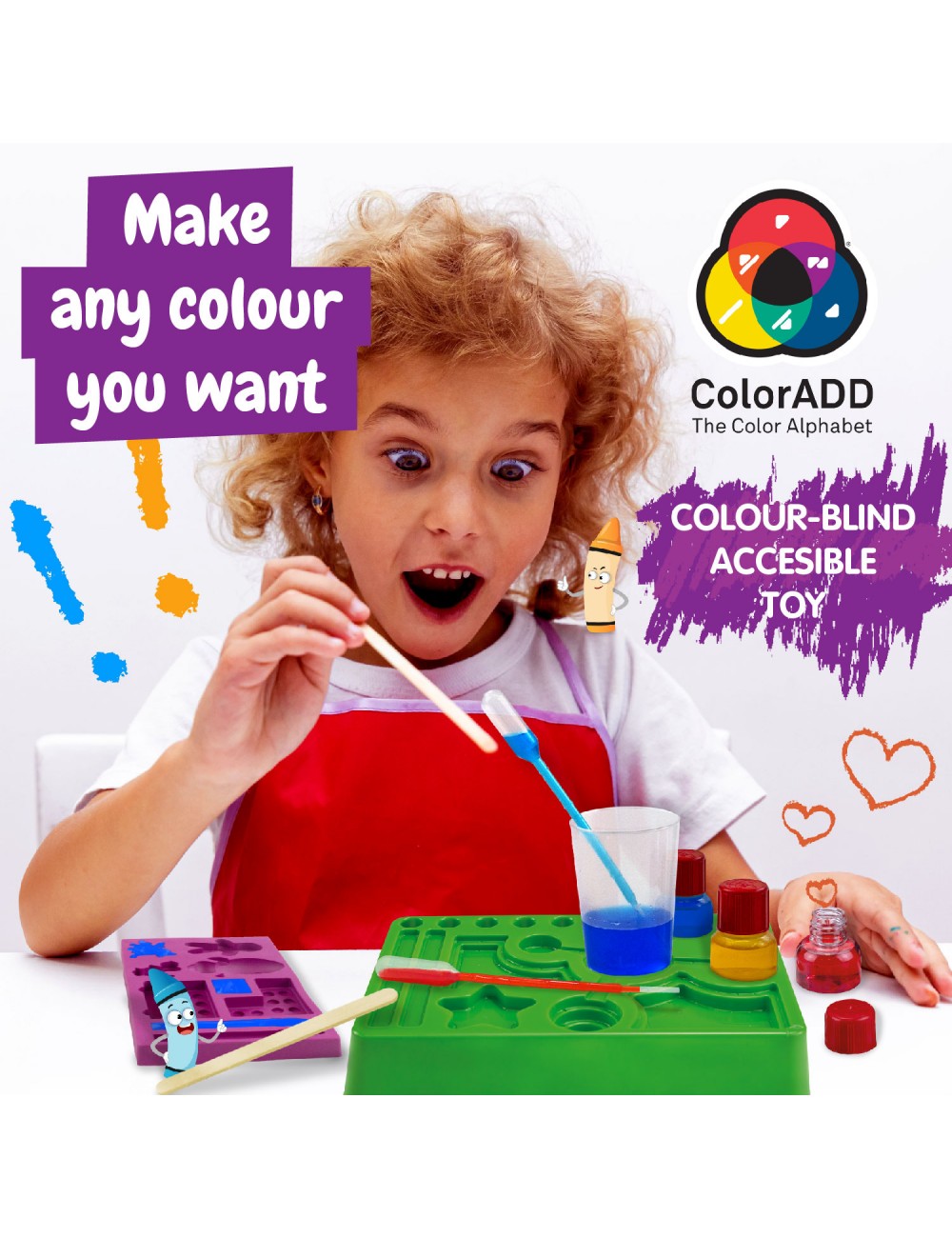 Joc Educativ Laboratorul de Creioane cerate | 6 Ani+